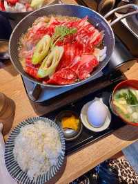 สุกี้ยากี้เนื้อวากิว เริ่ม 1,100¥ ใจกลางชินจูกุ