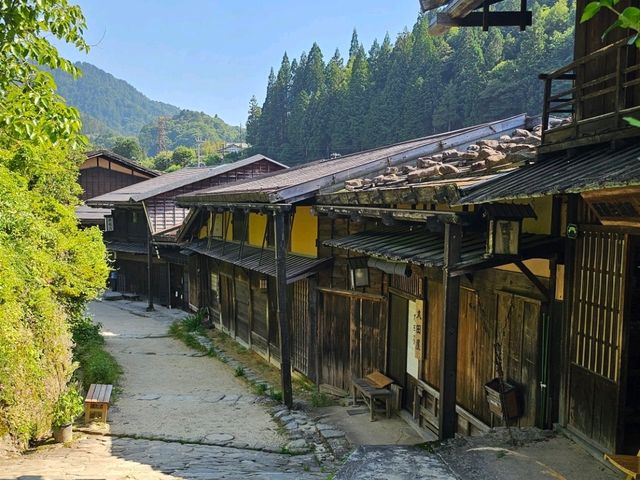 停滯時光的古道驛站〔妻籠宿〕☁️🕰️