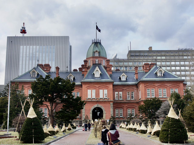 🏛️ A Piece of Hokkaido’s Past – Visiting the Historic Red Brick Government Office