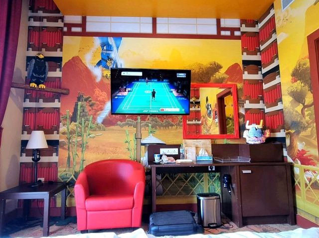 Awesome Ninjago themed room in Legoland Malaysia