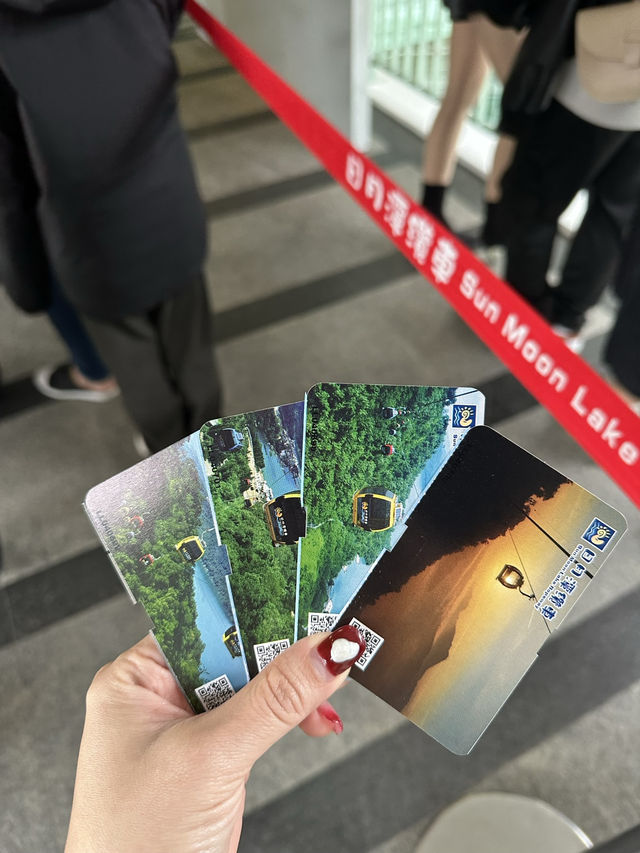 日月潭纜車初體驗！不怕高的要來試試