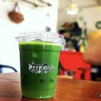  Deep Green Coffee and Matcha