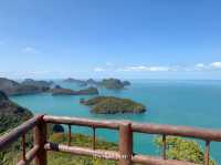 🌅 รีวิวจุดชมวิวผาจันทร์จรัส หมู่เกาะอ่างทอง 🏝️