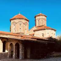🕊️ Solo Spiritual Escape: Monastery of Saint Naum – Where Albania & North Macedonia Meet