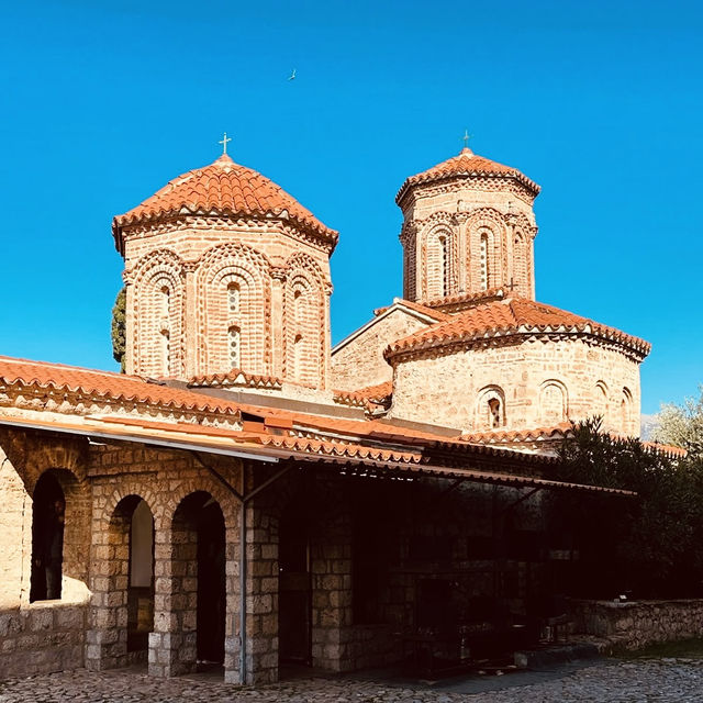 🕊️ Solo Spiritual Escape: Monastery of Saint Naum – Where Albania & North Macedonia Meet