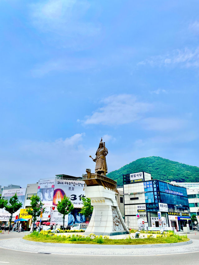 바다와 역사가 만나는 곳🌊 여수 이순신광장 