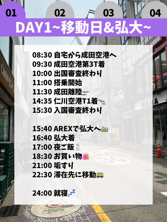 【韓国ひとり旅】3泊4日私の旅行プラン🇰🇷✨✈️