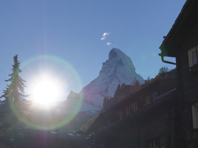 🏔️ Majestic Matterhorn from Zermatt – A View Worth the Trip