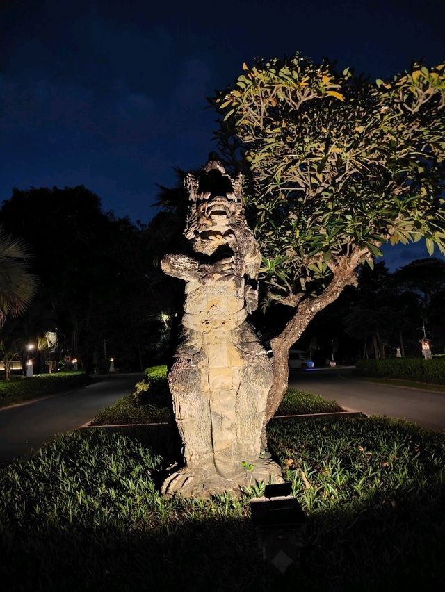 Mystical Night Stroll through Nusa Dua