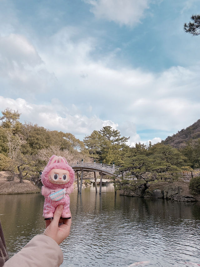 高松必去 - 栗林公園  感受江戶時代風情🌳