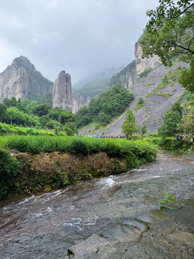 雁蕩山的大龍湫 值得一去