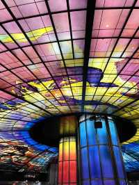 ✨ Dome of Light – Kaohsiung MRT, Taiwan Step into a 30 m‑wide kaleidoscope underground