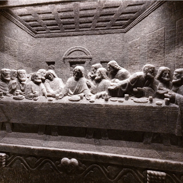 The Wieliczka Salt Mine in Poland