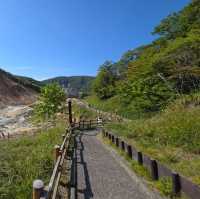 登別地獄谷來一場蒸氣瀰漫的火山奇景之旅♨️