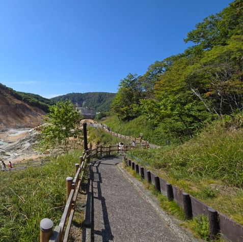 登別地獄谷來一場蒸氣瀰漫的火山奇景之旅♨️