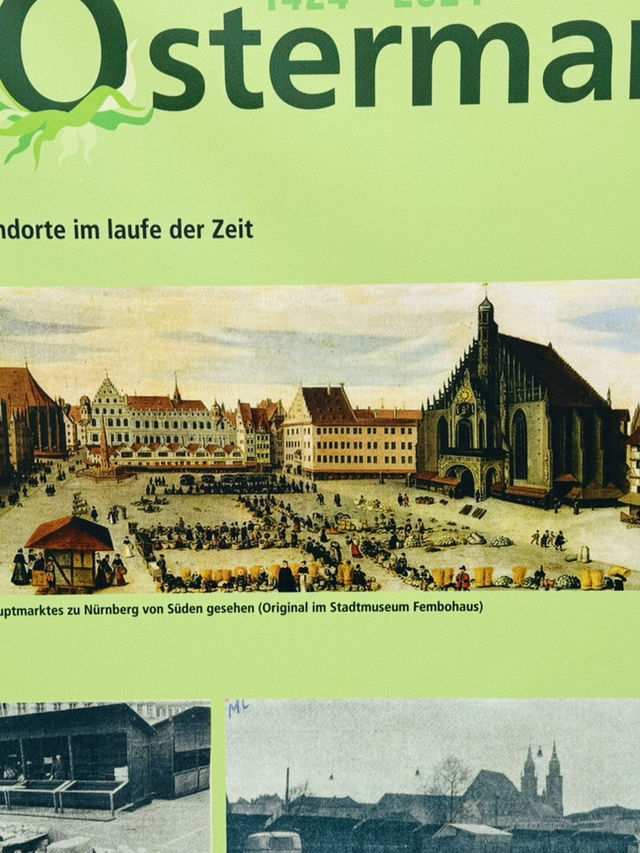 美泉（Schöner Brunnen）與聖母教堂（Frauenkirche）