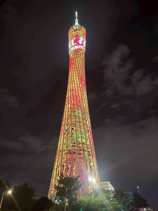 廣州 琵州塔廣州塔 獵德大橋