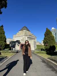 Historic Heart🏛️ Shrine of remembrance 