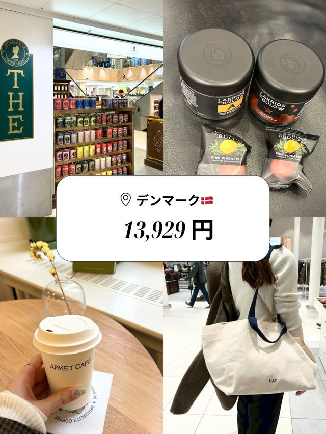 【北欧周遊🇫🇮🇩🇰🇸🇪🇪🇪】お土産・カフェ・その他費用 まとめ