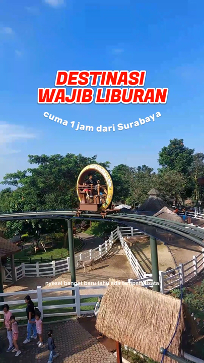 Destinasi liburan 1 jam dari Surabaya
