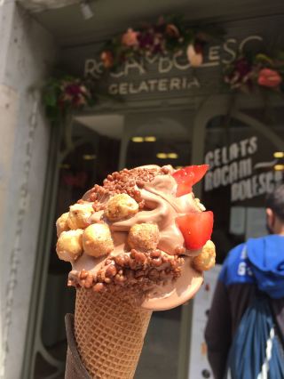 巴塞羅納必訪美味雪糕店😋😋😋