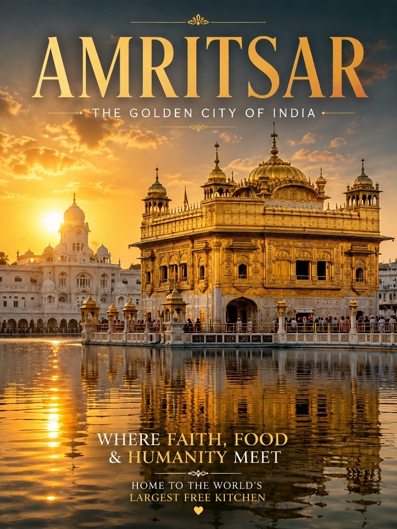 🇮🇳 Amritsar — The Indian City Home to the World’s Largest Free Kitchen