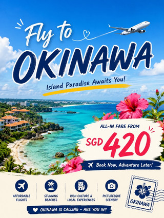  🇯🇵OKINAWA FROM JUST SGD 420?! 🌊