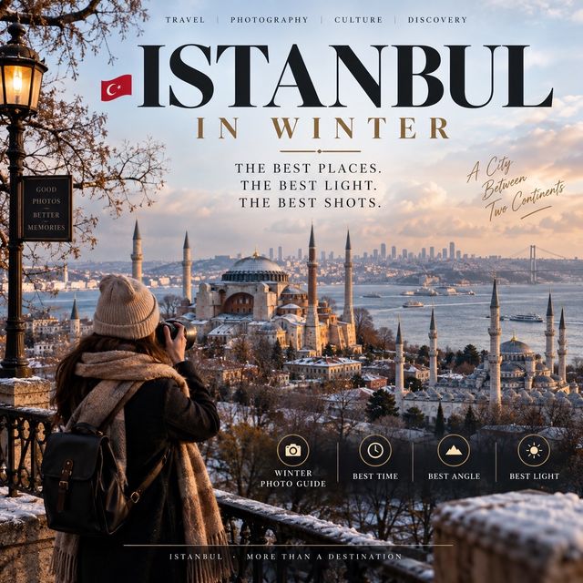 🇹🇷 Istanbul in Winter: A One-Day Photo Marathon 📸❄️ 🇹🇷 Istanbul in Winter: A One-Day Photo Marathon 📸❄️