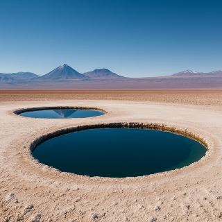 Salt Lakes of San Pedro de Atacama