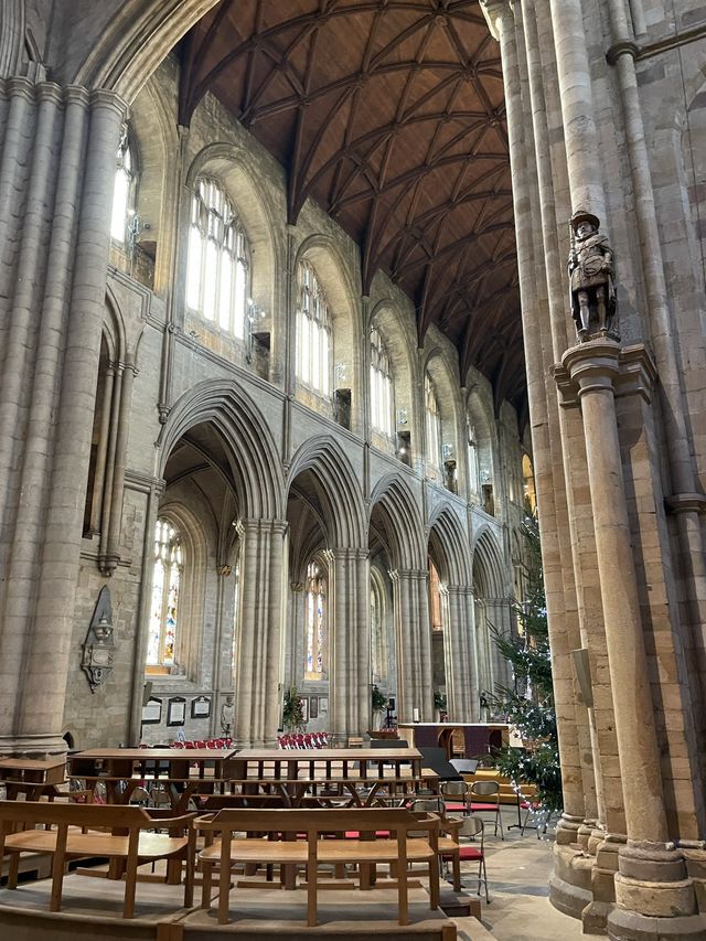 Visit Ripon Cathedral this christmas! ⛪️🎄