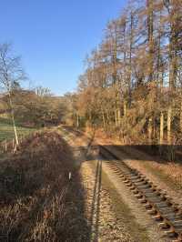 Alongside the railway 