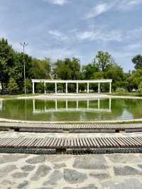Spring Strolls at Central Park, Samarkand
