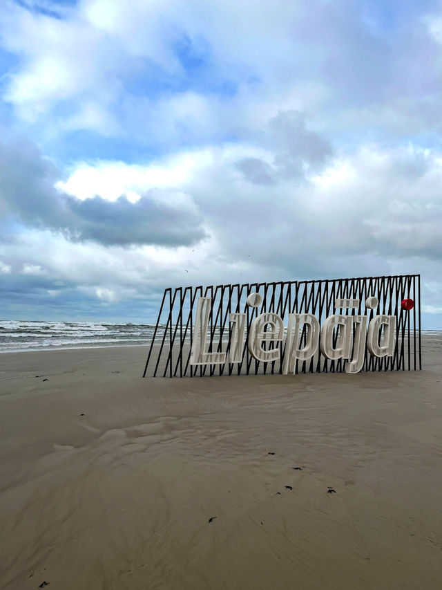 Liepāja Beach on a very Baltic day🥶🇱🇻