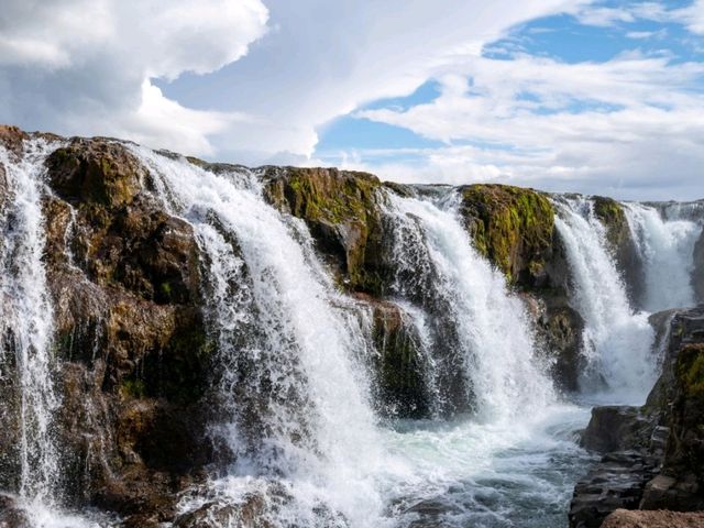 Enjoy the stunning waterfalls of Iceland!