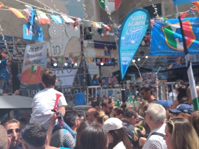 i went to naples for the final Seria a match