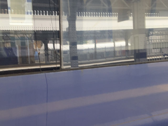 Train arrived 