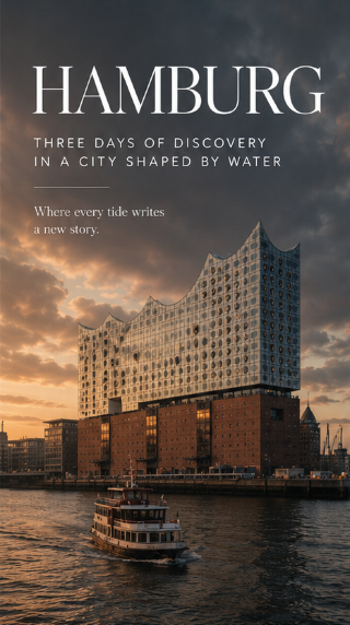 Three Days of Discovery in Hamburg - Where Water Writes in Slow Lines