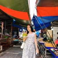 The famous Maeklong Railway Market 