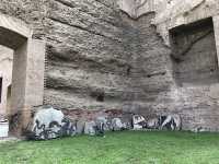 Rome - The world's largest ancient thermal bath, Caracalla.
