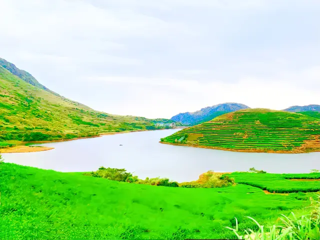 Yushan Island in Fuding, a magical island of 'mountain, lake, grass, sea'