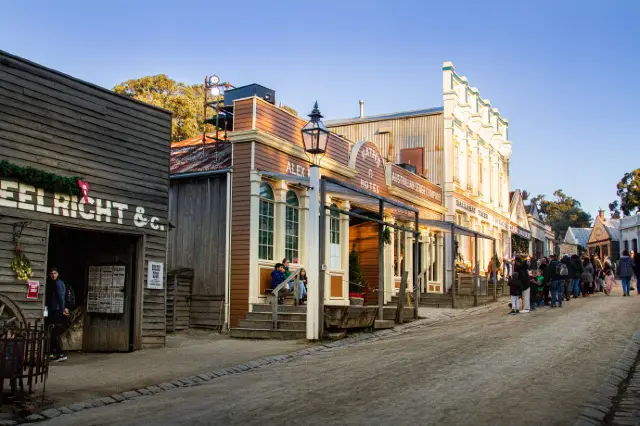 Explore the gold rush town