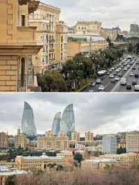 阿塞拜疆巴庫四季酒店～景觀超讚的行政套房還帶有一個復古式露台