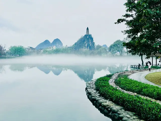 今天的煙雨桂林!!!    ～我仿彿闖入了人間仙境