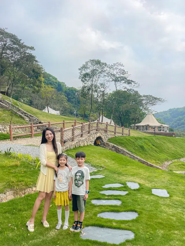 바로 화주에서! 질문 폭발하는 절경의 숲 계열 친자 레저 캠핑지