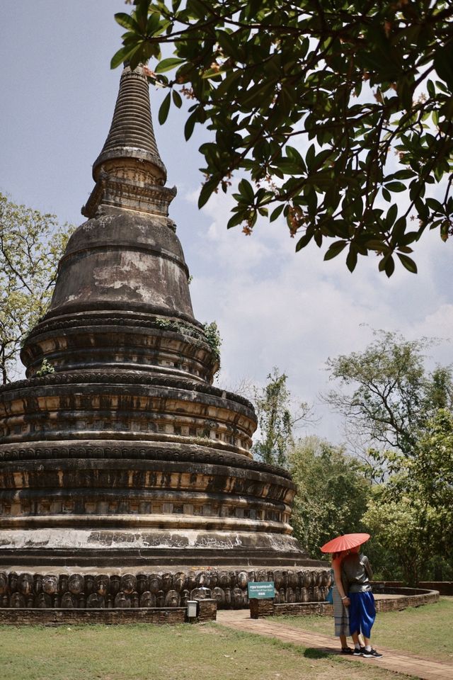 悟孟寺在清邁大小300多座寺廟裡，散發著別樣的氣息