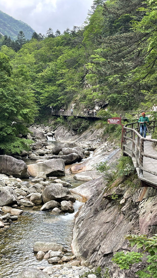 大別山裡藏美景，天堂寨中看飛瀑~安徽天堂寨遊感