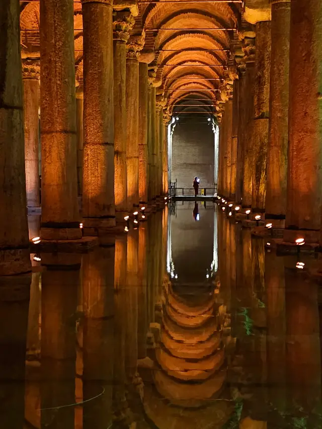 อิสตันบูล - พระราชวังใต้ดินเยเรบาตัน