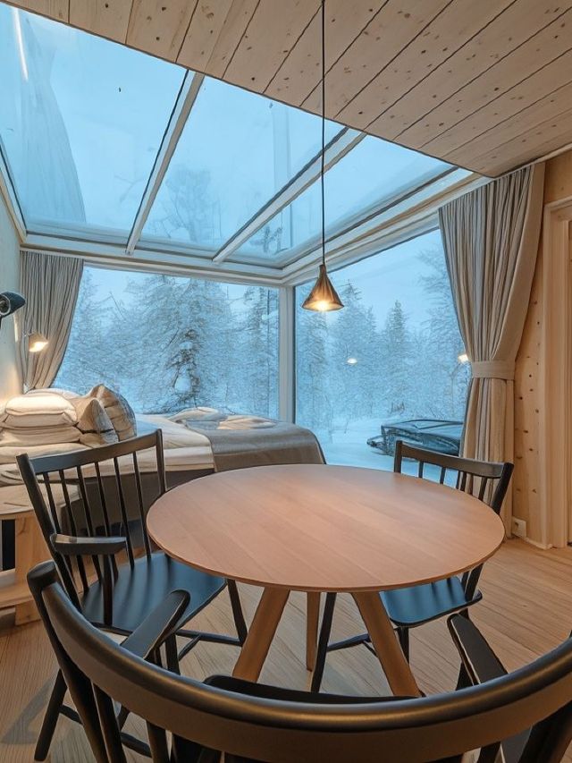 🌌✨ Lapland's Enchanted Northern Lights Ranch Getaway 🛌❄️