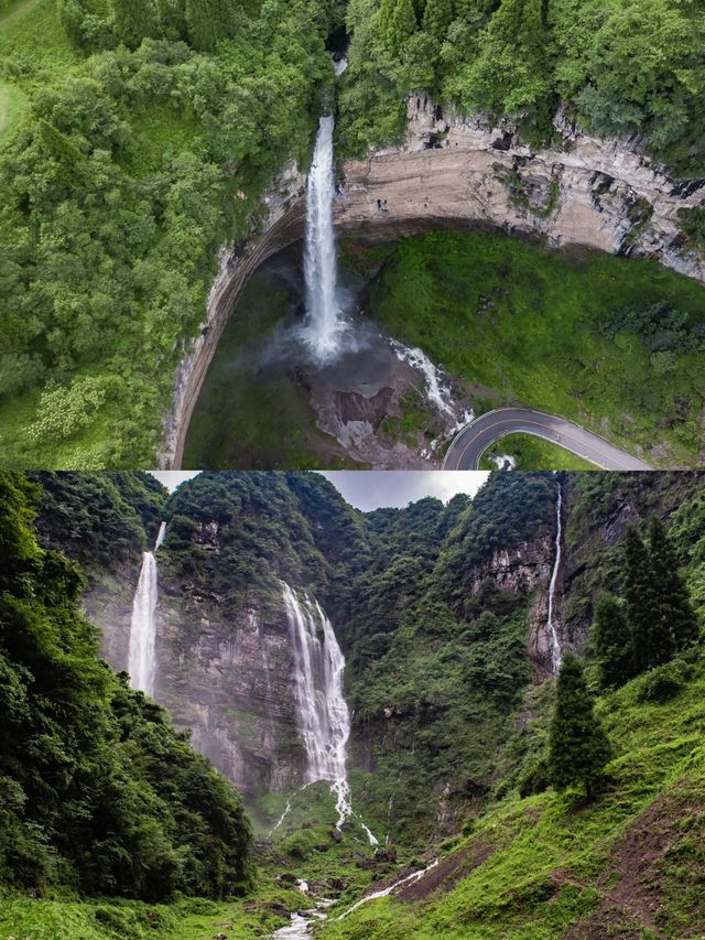 享受瀑布的自由·吊水岩
