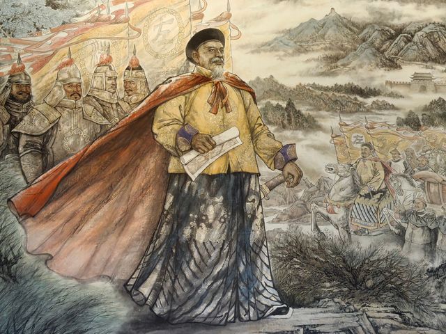 在哈密尋找左公故事